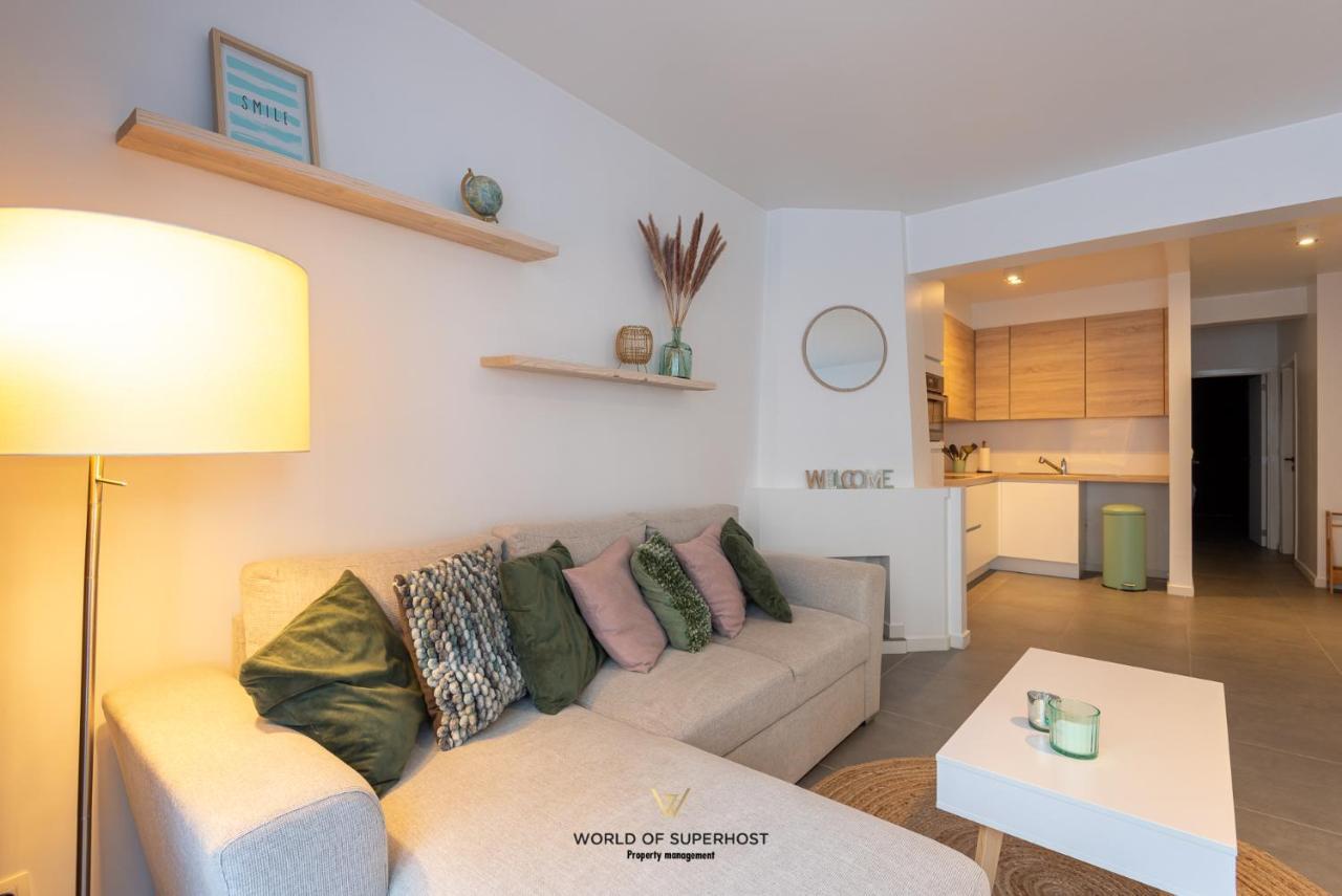 Spacious Apartment Closeby The Sea Up To 6 People! Ostende Exteriér fotografie