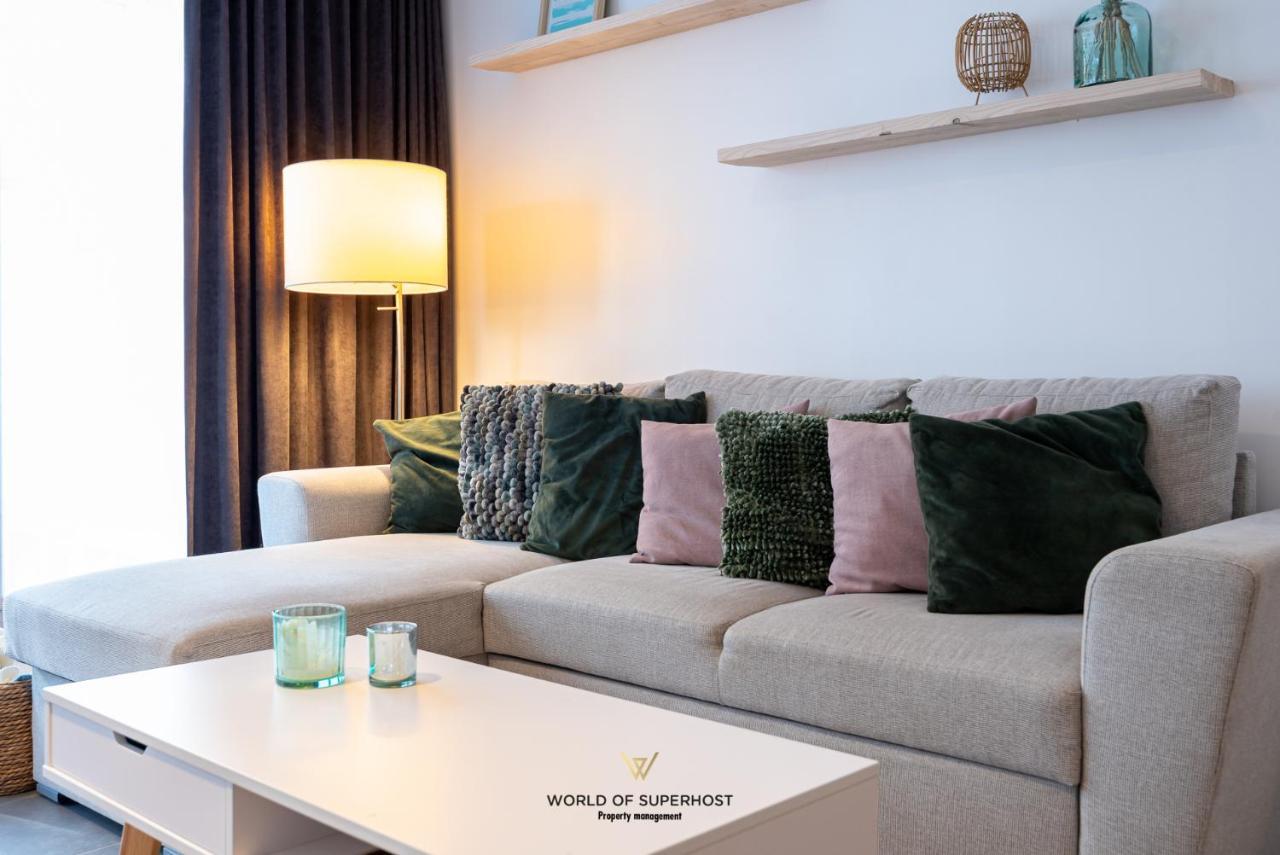 Spacious Apartment Closeby The Sea Up To 6 People! Ostende Exteriér fotografie