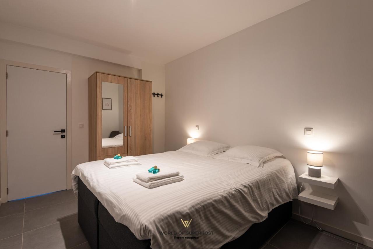 Spacious Apartment Closeby The Sea Up To 6 People! Ostende Exteriér fotografie